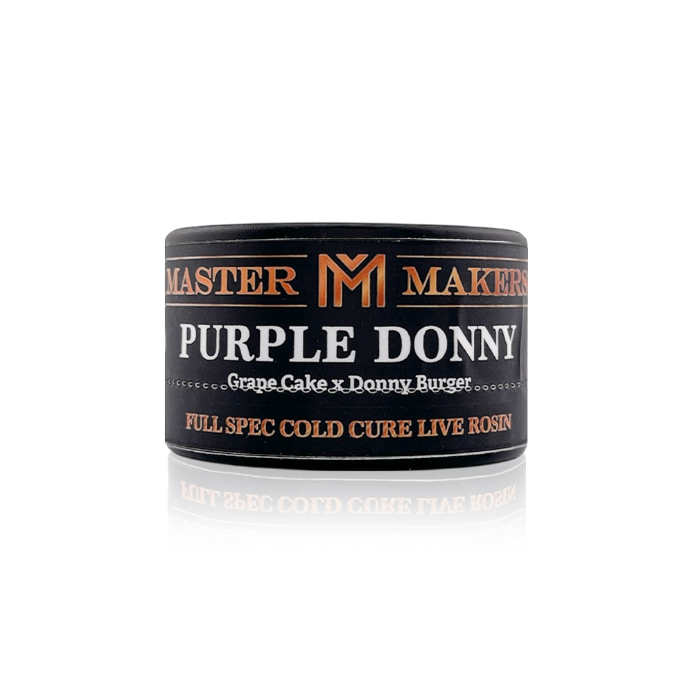 MASTER MAKERS - Concentrate - Purple Donny - Cold Cure Live Rosin - 1G