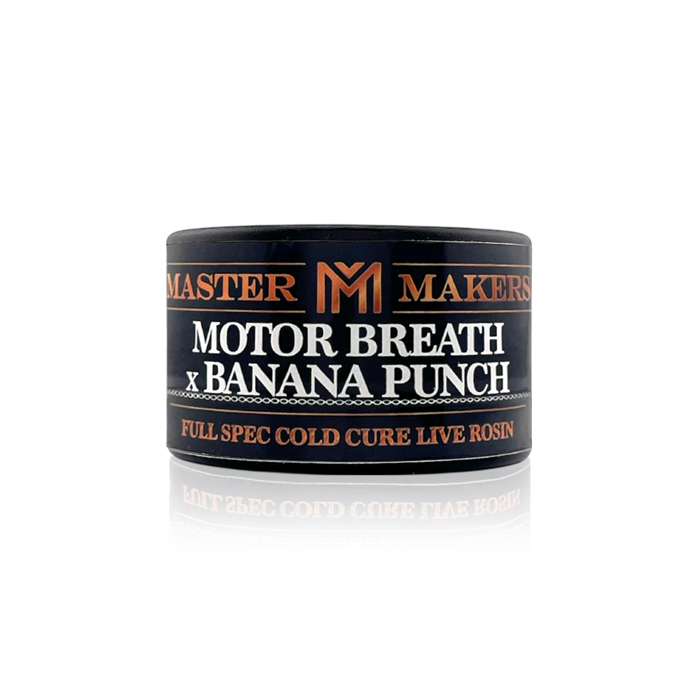 MASTER MAKERS - Concentrate - Motor Breath x Banana Punch - Cold Cure Live Rosin - 1G
