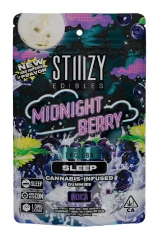 Stiiizy Midnight Berry 2:1 Gummies PD