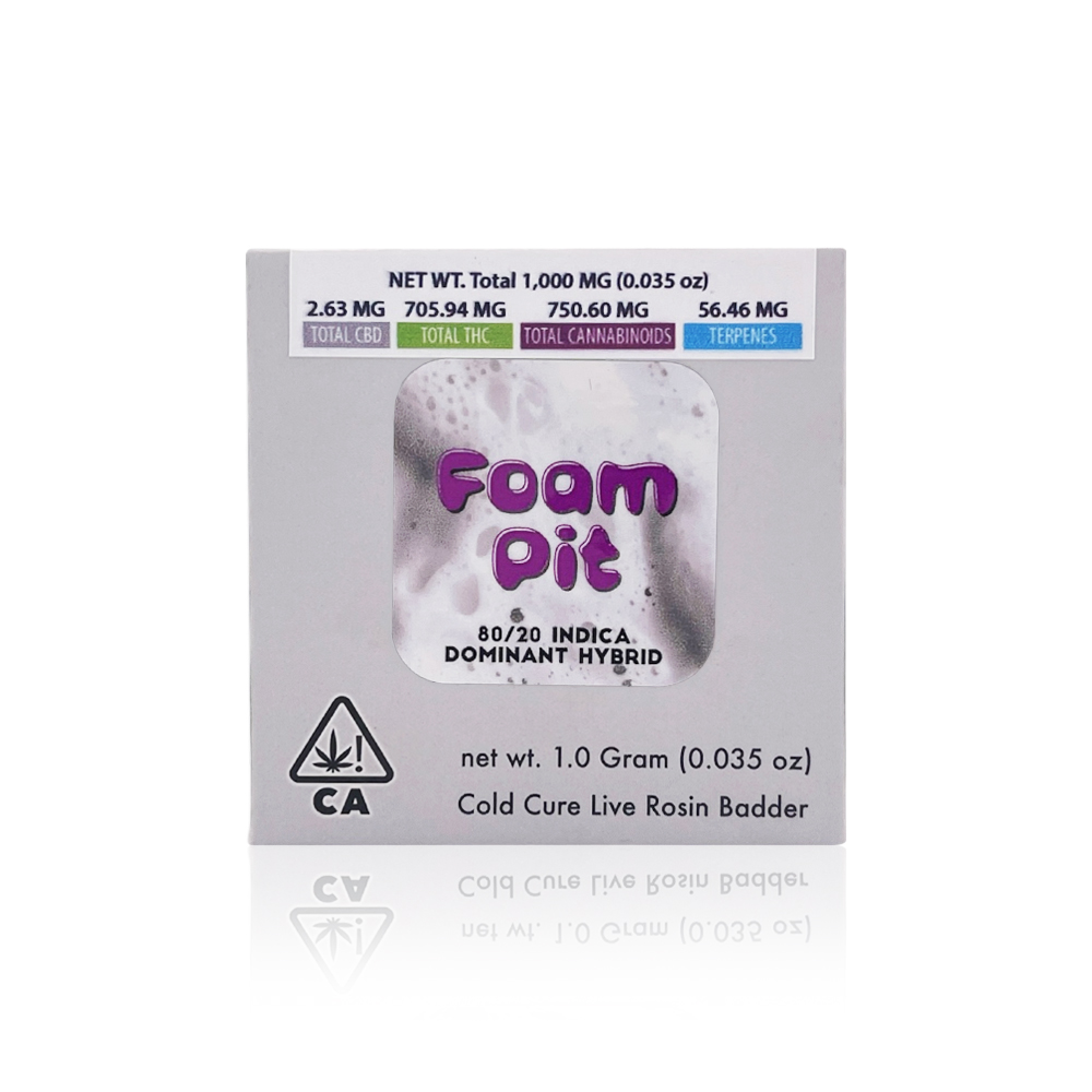 TRICHOME MINERS - Concentrate - Foam Pit - Live Rosin Badder - 1G