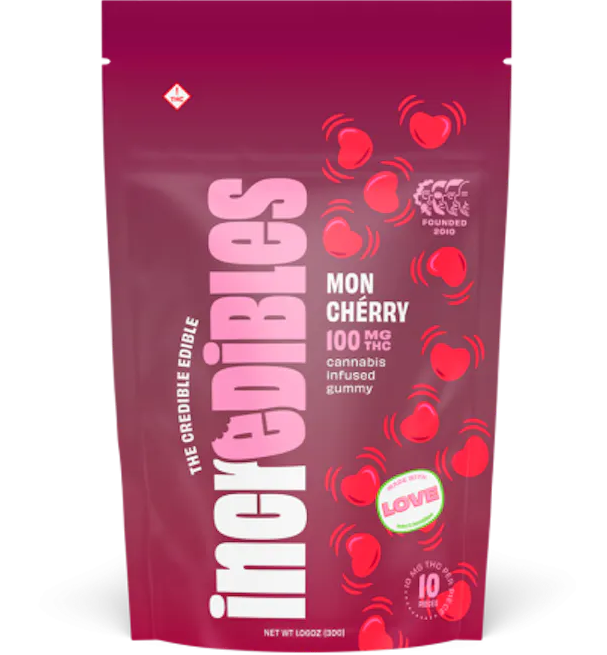 Incredibles Mon Cherry 100mg 20pk Gummies