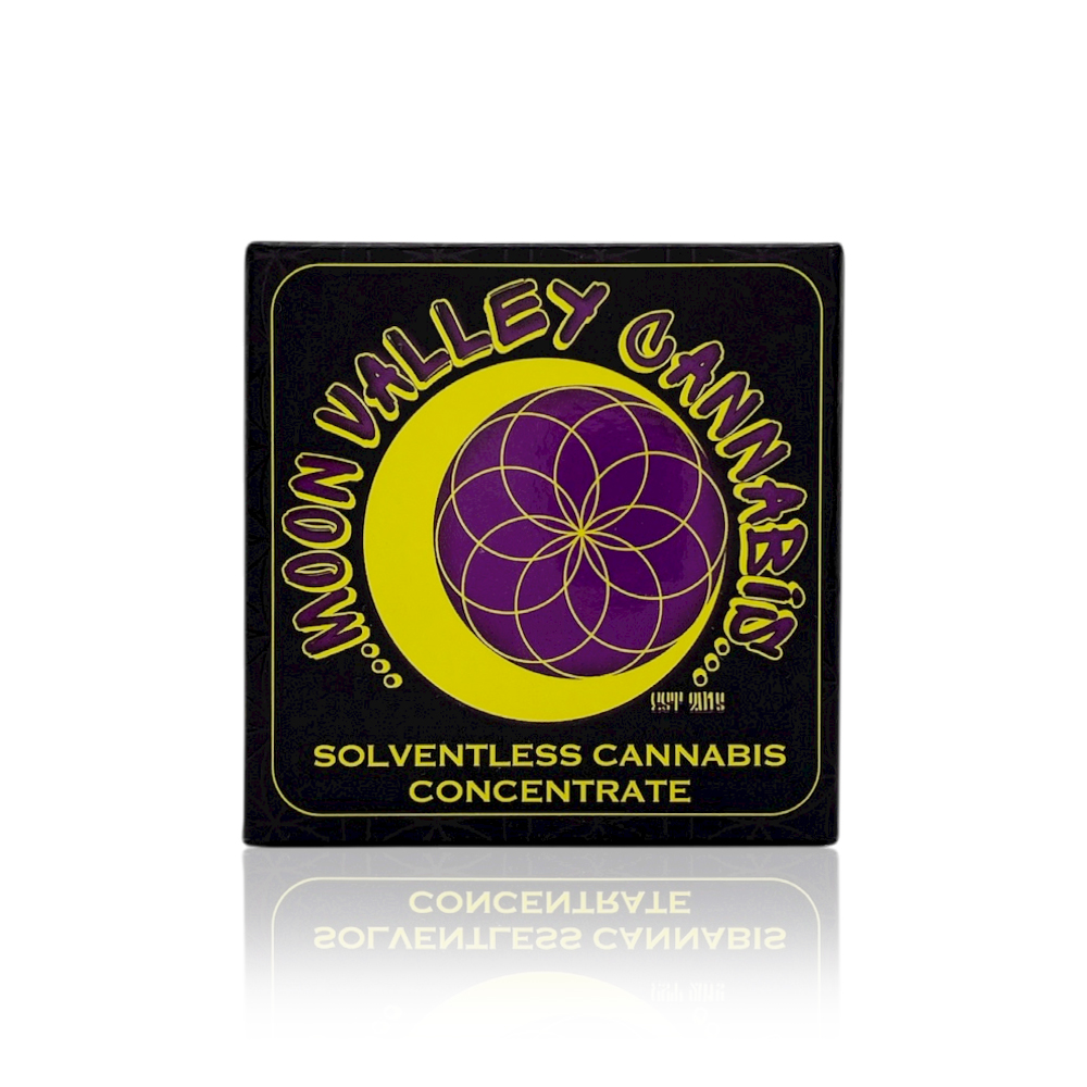 MOON VALLEY - Concentrate - Black Cherry Gelato - Solventless Cold Cure Live Rosin - 1G
