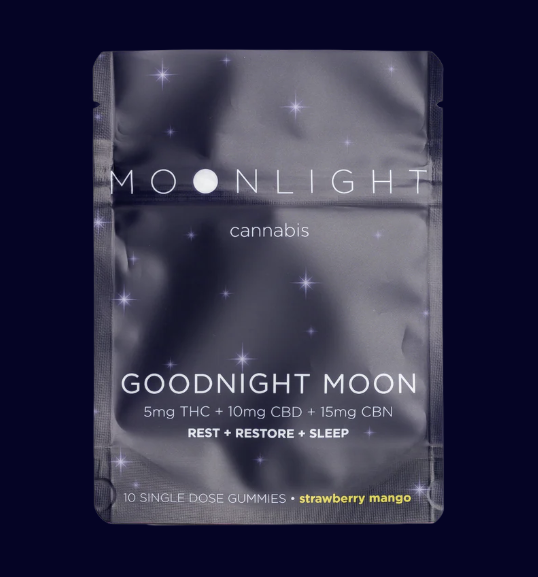 Moonlight | Goodnight Moon | Strawberry Mango | 5mg THC 10mg CBD 15mg CBN
