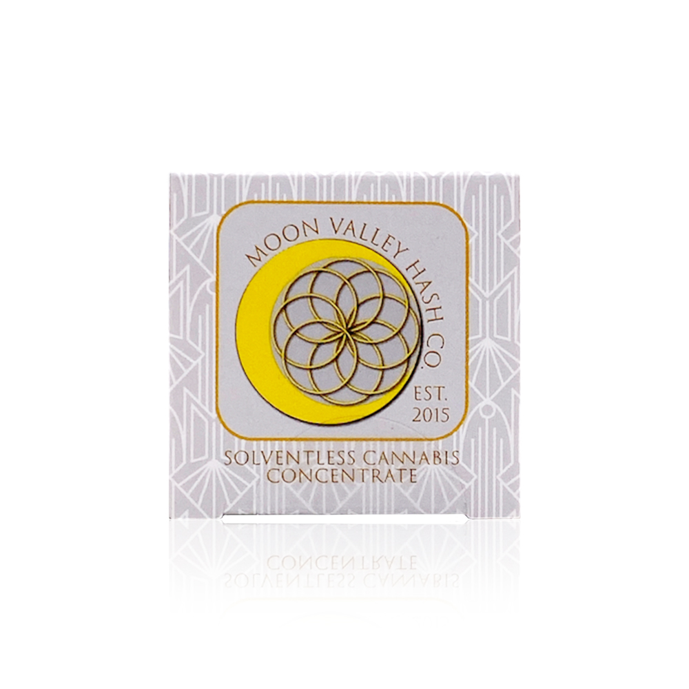 MOON VALLEY - Concentrate - Hash Burger - Cold Cure Live Rosin - 1G