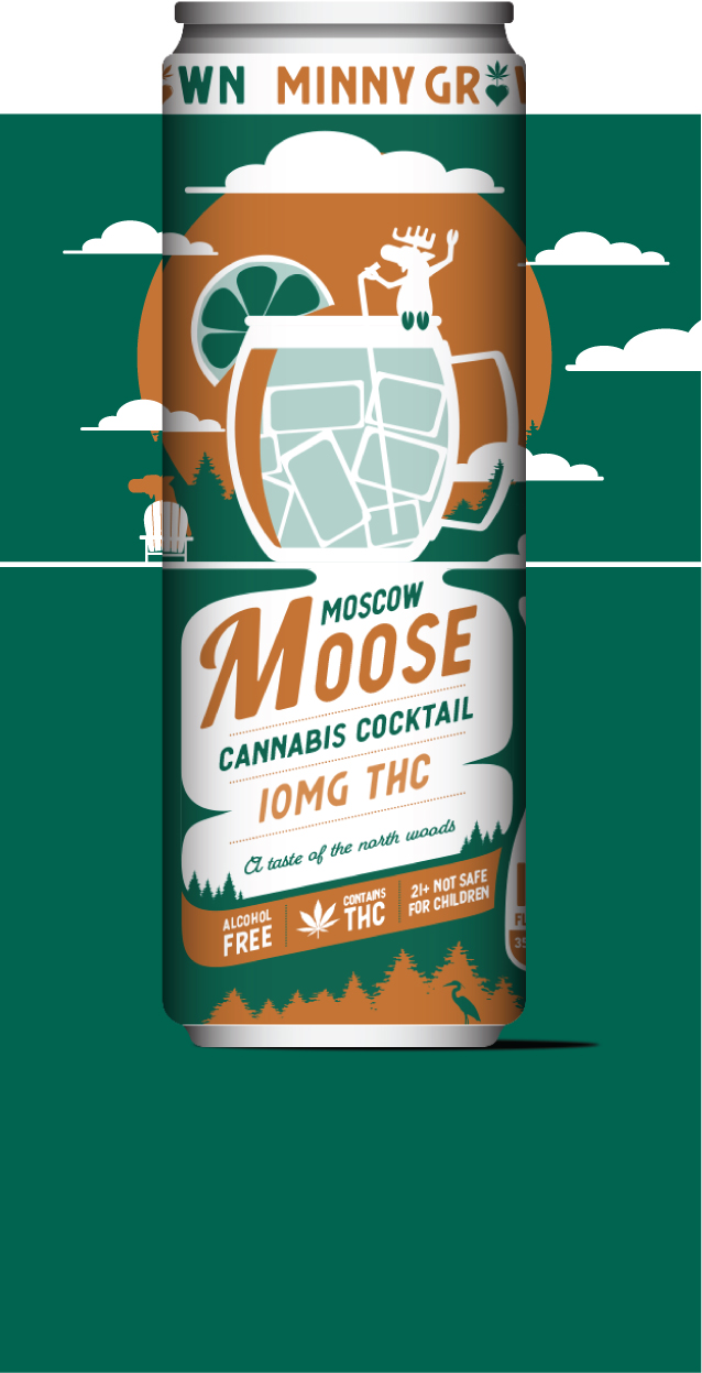 Moscow Moose 10mg THC