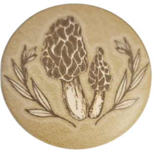 Strains of the Earth | Morel Mushroom Pin