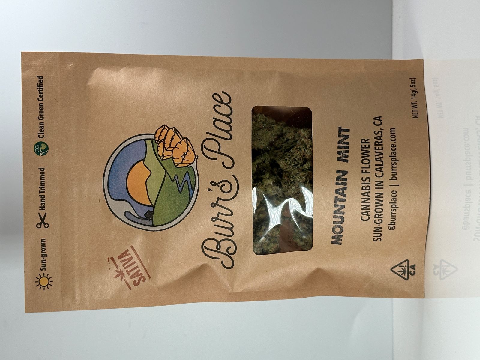 Burr's Place Mountain Mint 1/2 PD 27%