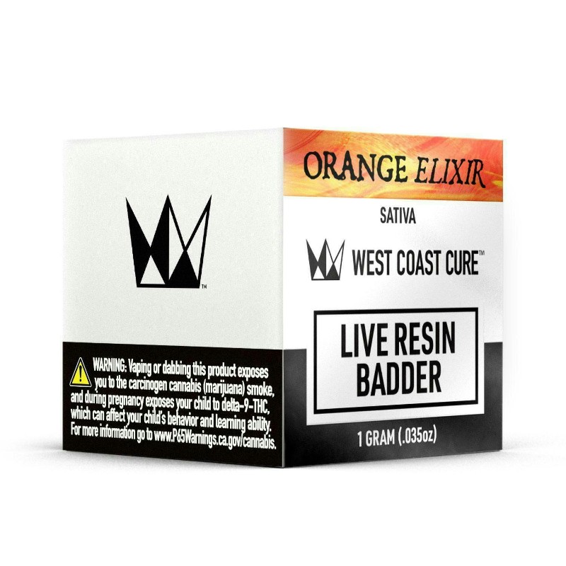 WCC Orange Elixir (S) LR Badder 1g