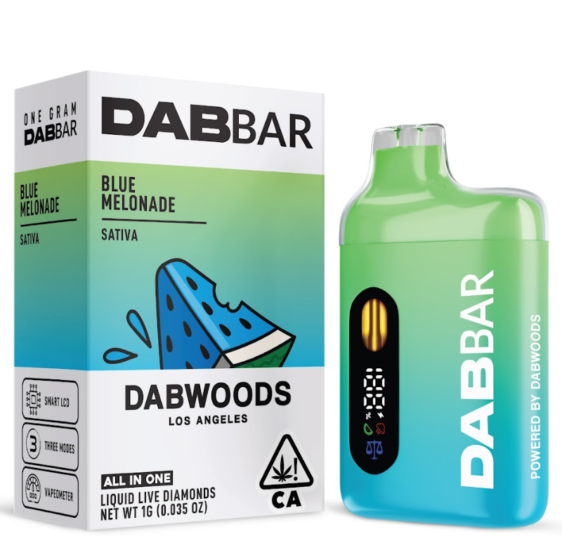 Dabwoods Blue Melonade (S) Dab Bar AIO 1g