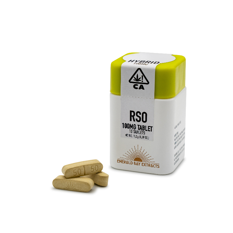 Emerald Bay Almond Mochi (H) RSO Tablet 10ct 1000mg