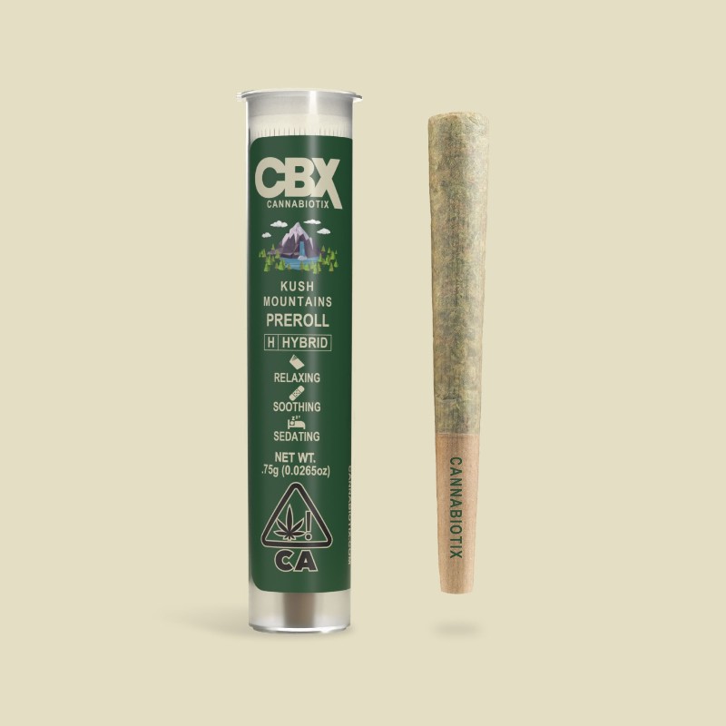 Cannabiotix Kush Mountains (H) Preroll .75g