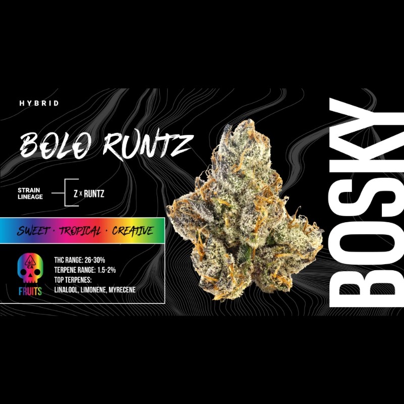 Bosky Bolo Runtz (I/H) Flower 3.5g