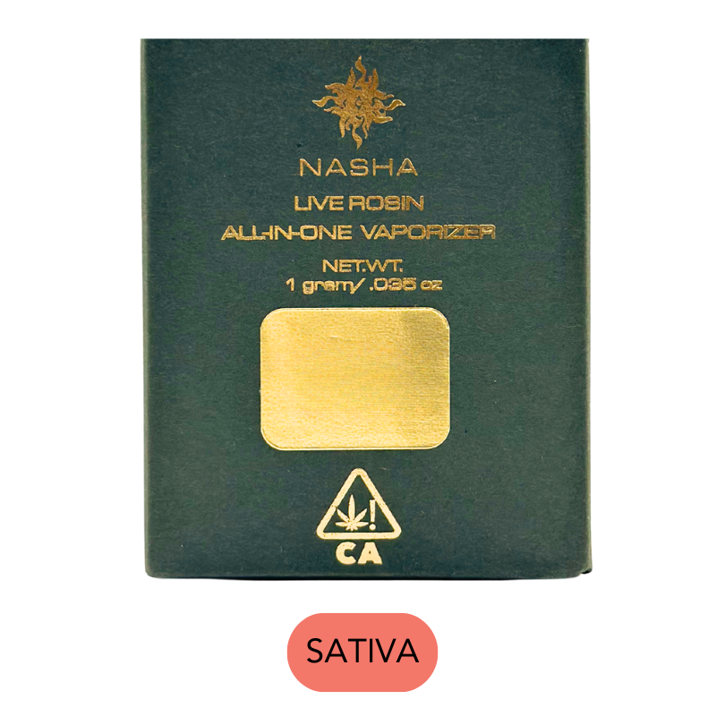 Nasha - Live Rosin - Nigerian Haze - RTU - 1.0g