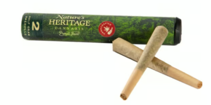 Nature's Heritage Cherimoya 0.5g 2pk Prerolls