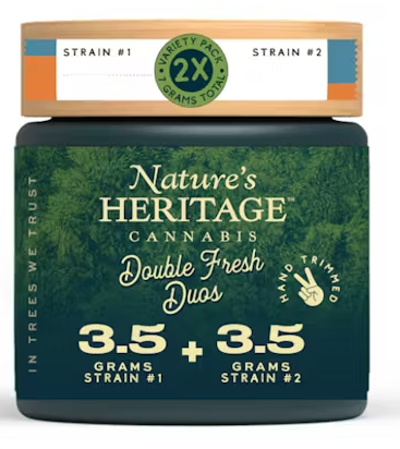 Nature's Heritage Governmint Oasis x Double Krush 7g Duo