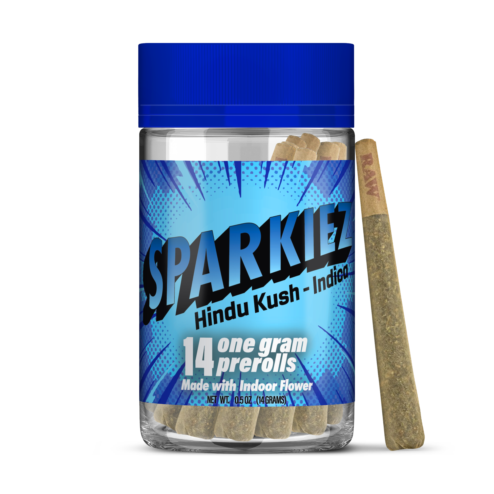 Sparkiez - Preroll - Hindu Kush - 14 Pack