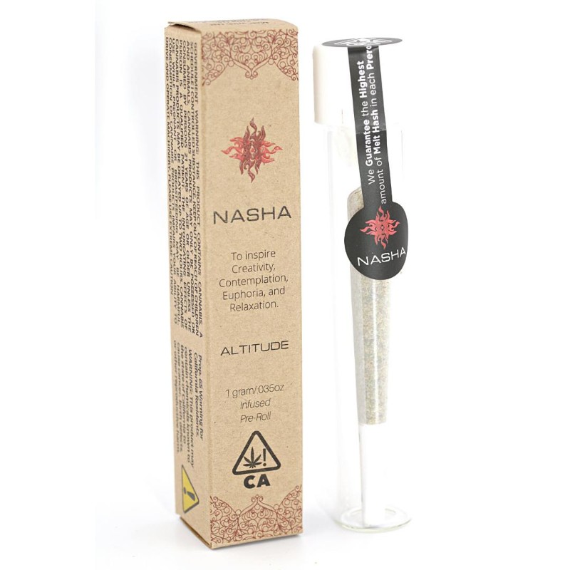 Nasha Altitude Guava Gift x Strawberry Bomb (S) Infused Preroll 1g