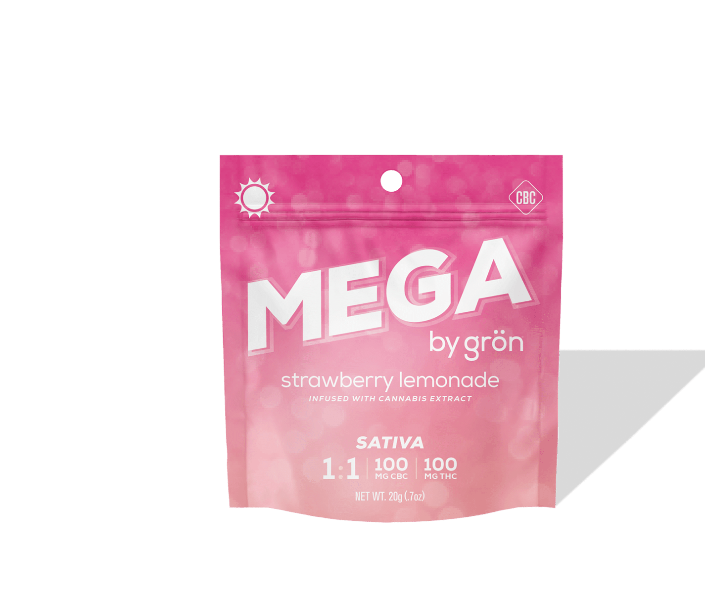 Grön: Gron Strawberry Lemonade Mega Pearl