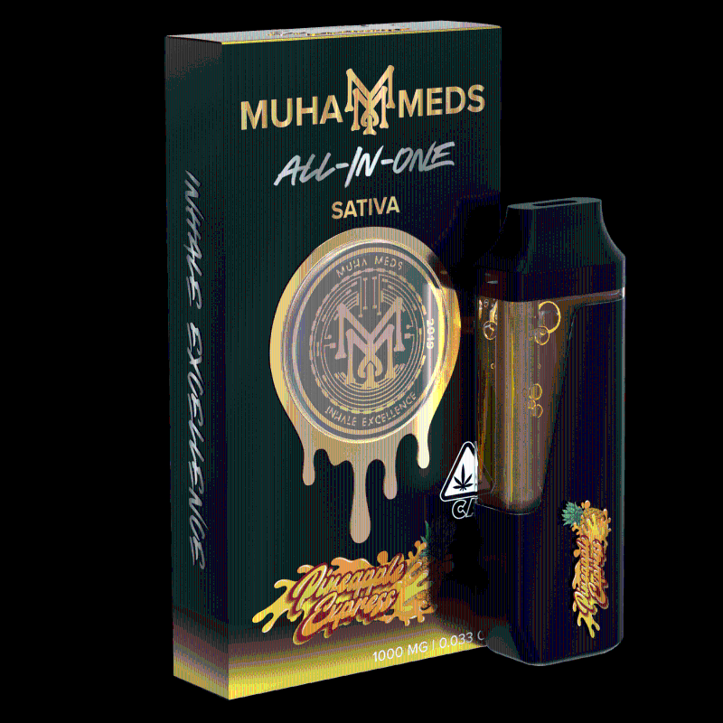 Muha Meds Pineapple Express (S) AIO 1g