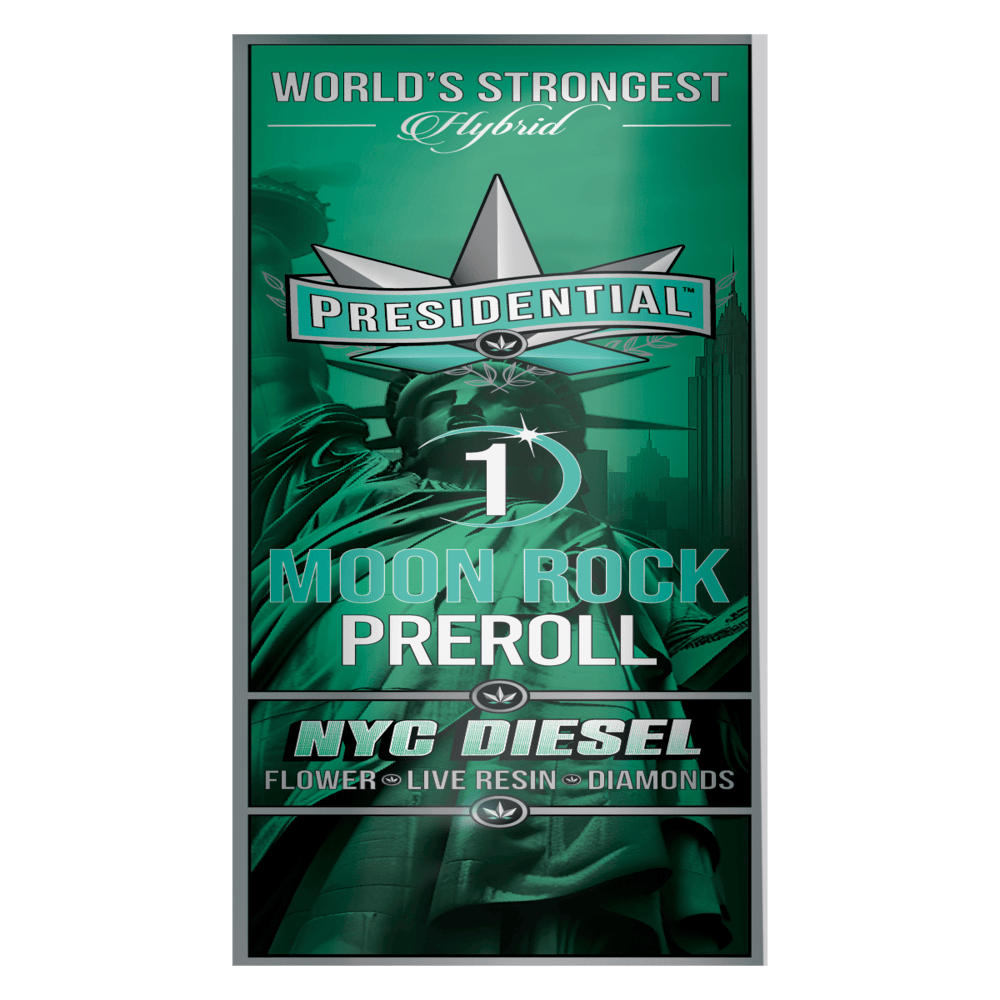 Presidential Rove | NYC Diesel | Moon Rock Pre roll - (1G)