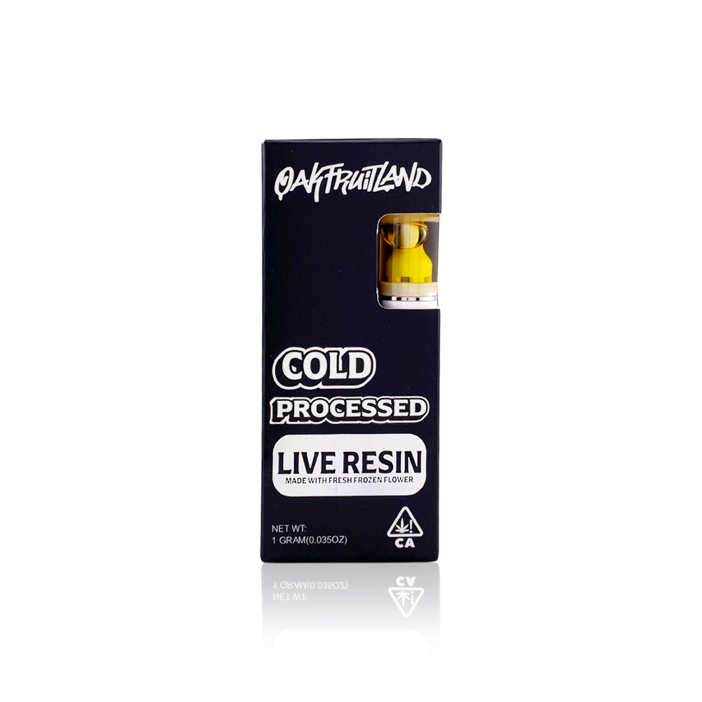 OAKFRUITLAND - All In One - Pre 98 Bubba Kush - Cold Processed Live Resin - 1G