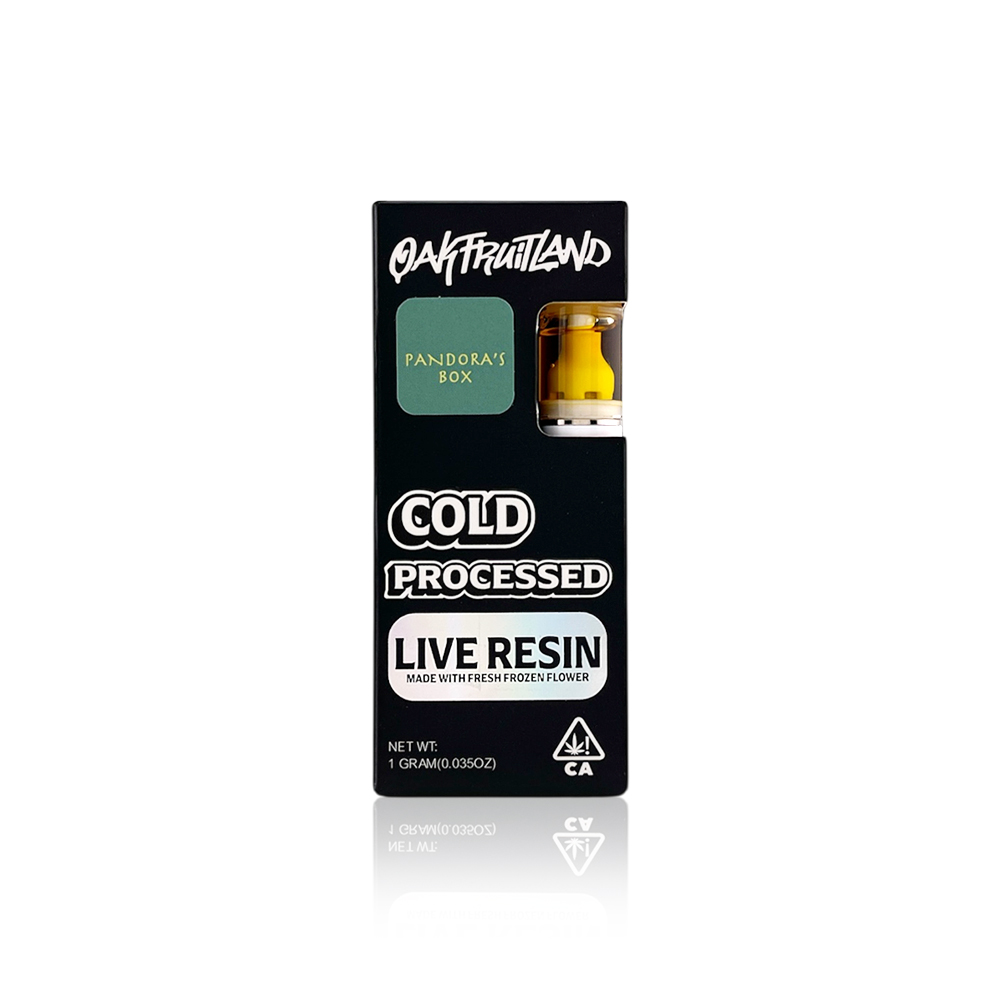 OAKFRUITLAND - All In One - Pandora's Box - Cold Processed Live Resin - 1G