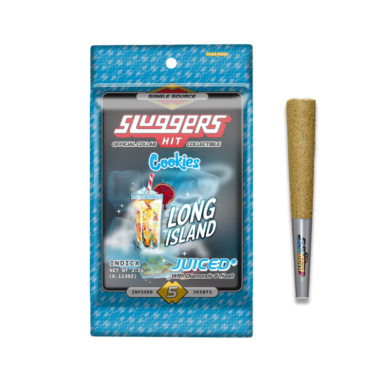 Sluggers Long Island (I) Infused Preroll 5pk 3.5g