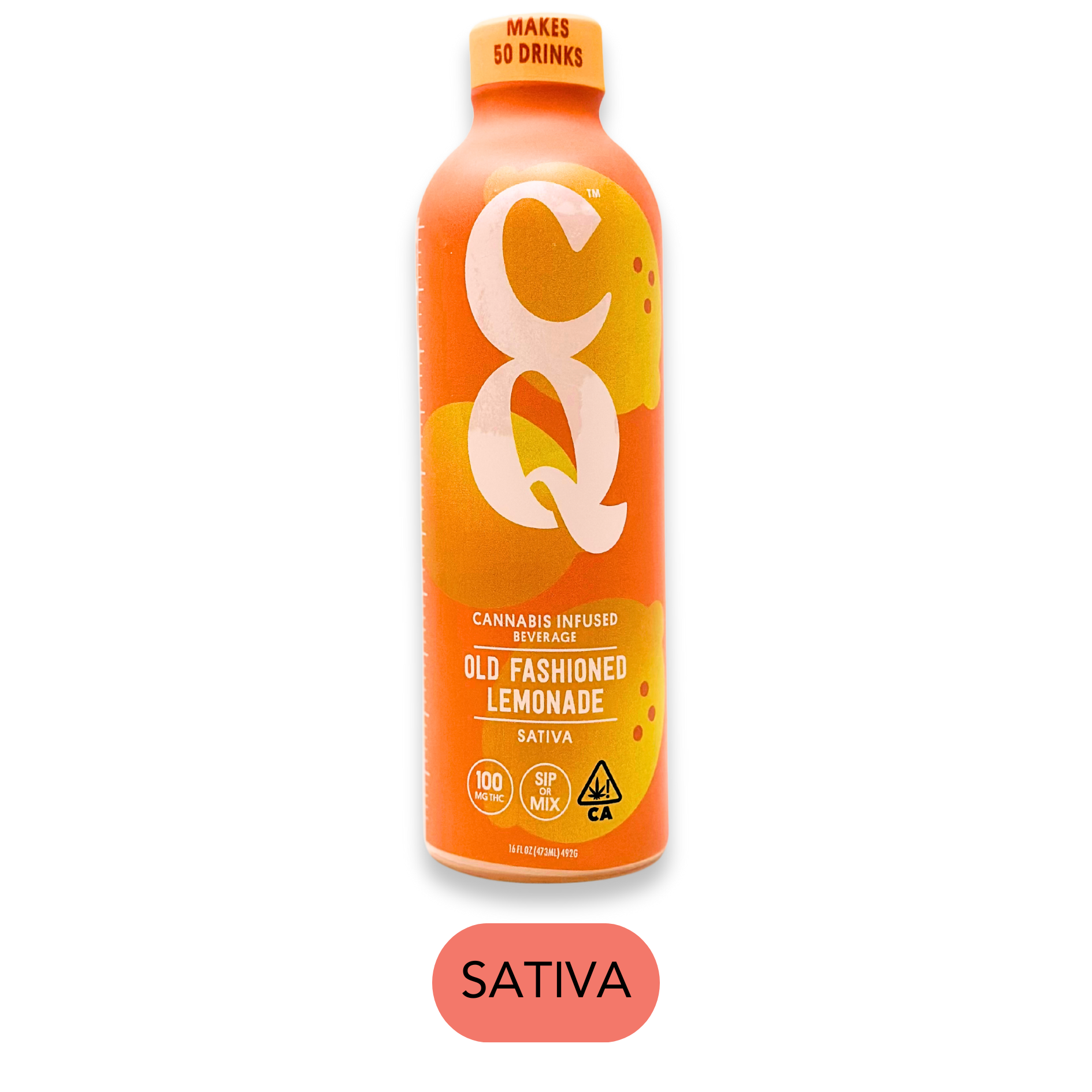 Cannabis Quencher - Old Fashioned Lemonade - Drinks - 16oz - 100mg