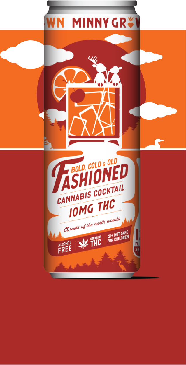 Bold, Cold, and Old Fashioned 10mg THC