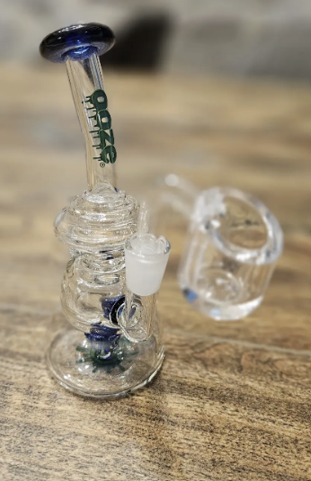 Ooze | Mini Dab Rig | Deep Blue