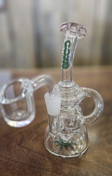 Ooze | Mini Dab Rig | Sea Star Pink