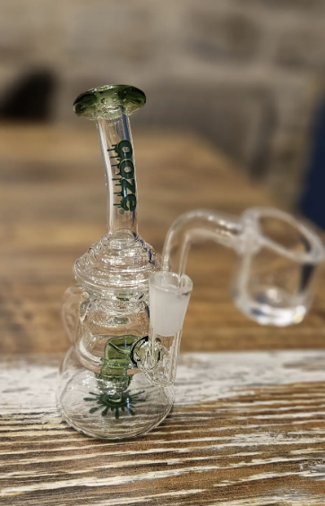 Ooze | Mini Dab Rig | Slime Green