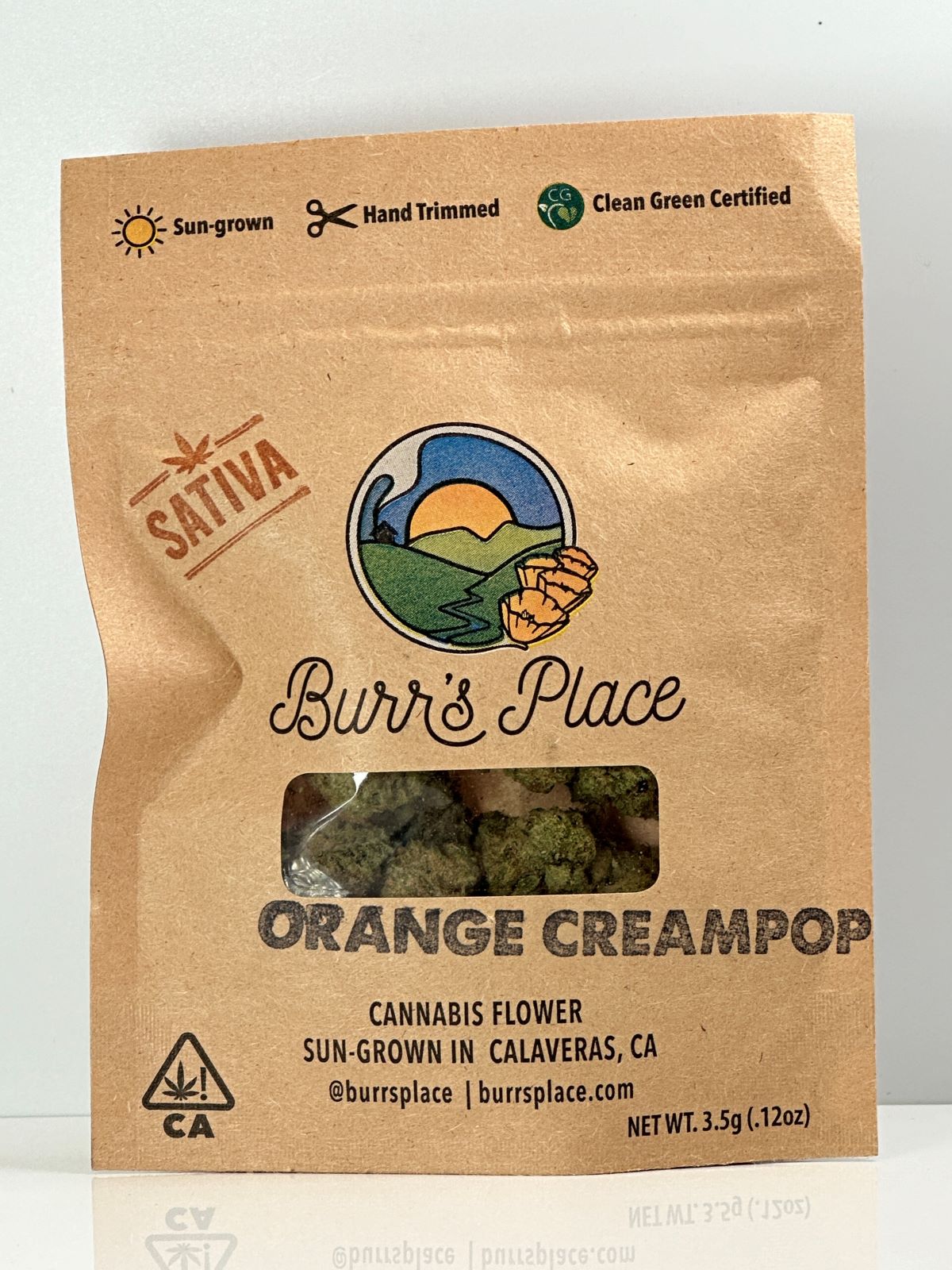Burr's Place Orange Creampop 1/8 PD 27%
