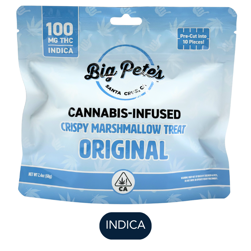 Big Pete's - Original Crispy - Marshmallow Treat - 100mg