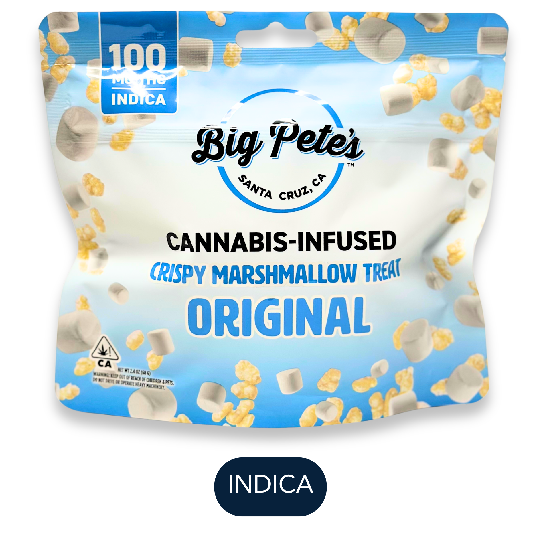 Big Pete's - Original Crispy - Marshmallow Treat - 100mg