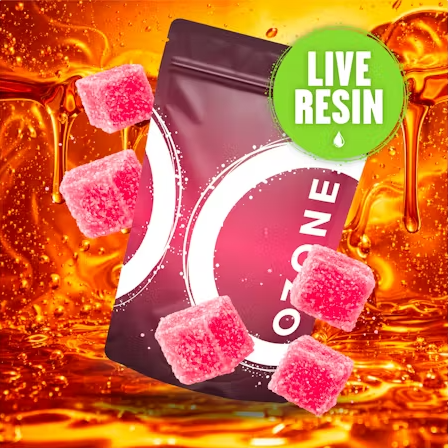 Ozone Cherry Limeade 100mg 20pk Live Resin Gummies