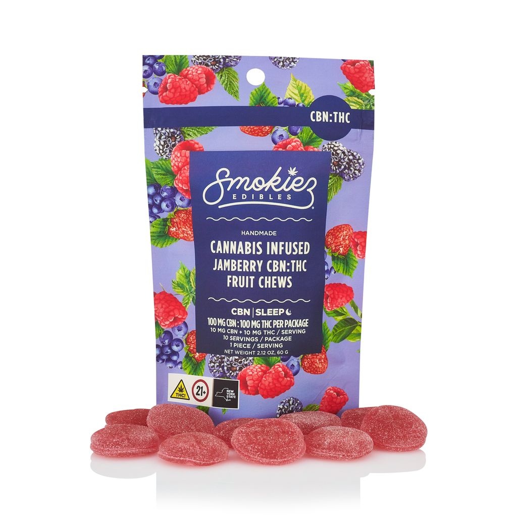 Smokiez | SWEET Jamberry Fruit Chews | 100MG