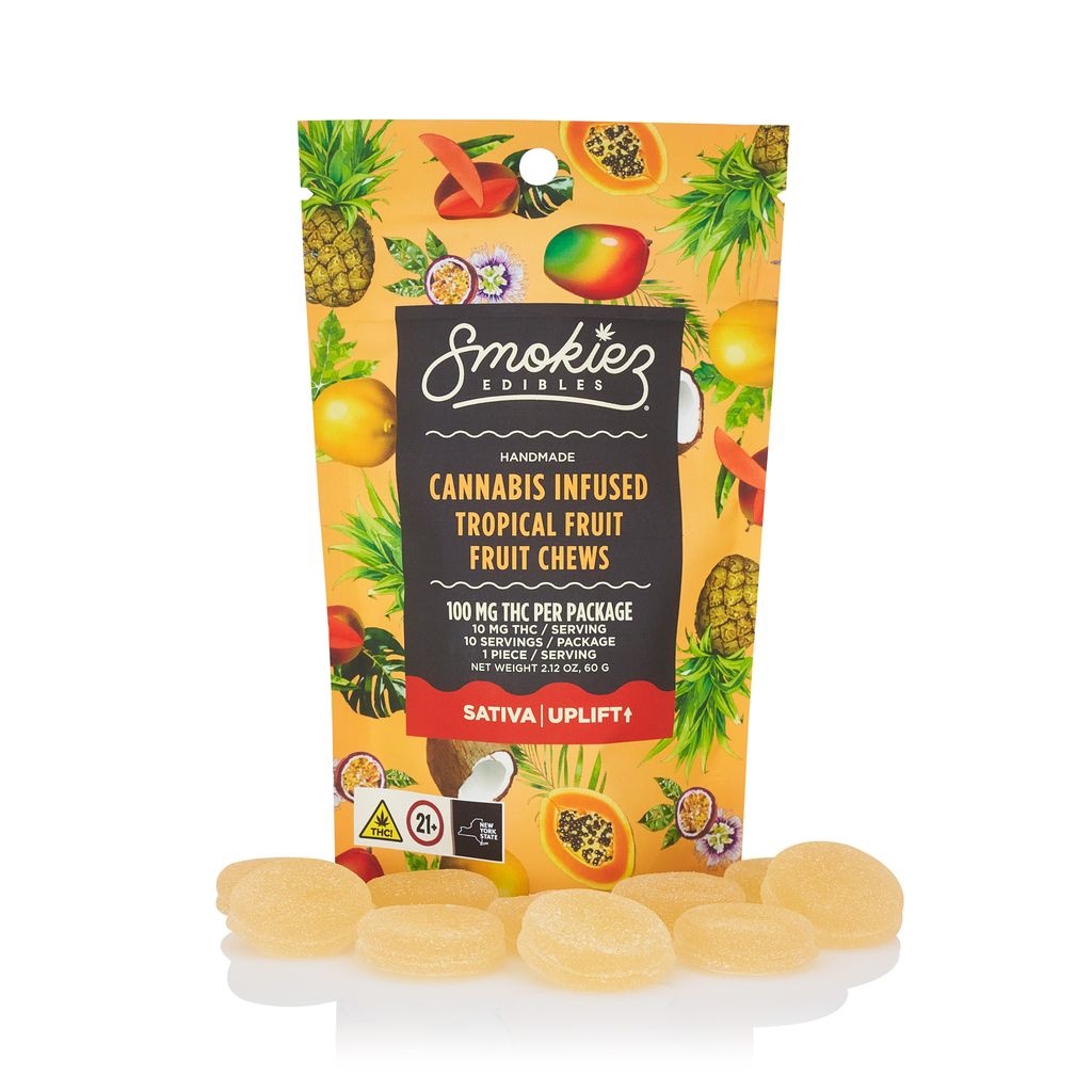 Smokiez | SWEET Tropical Fruit Chews | 100mg
