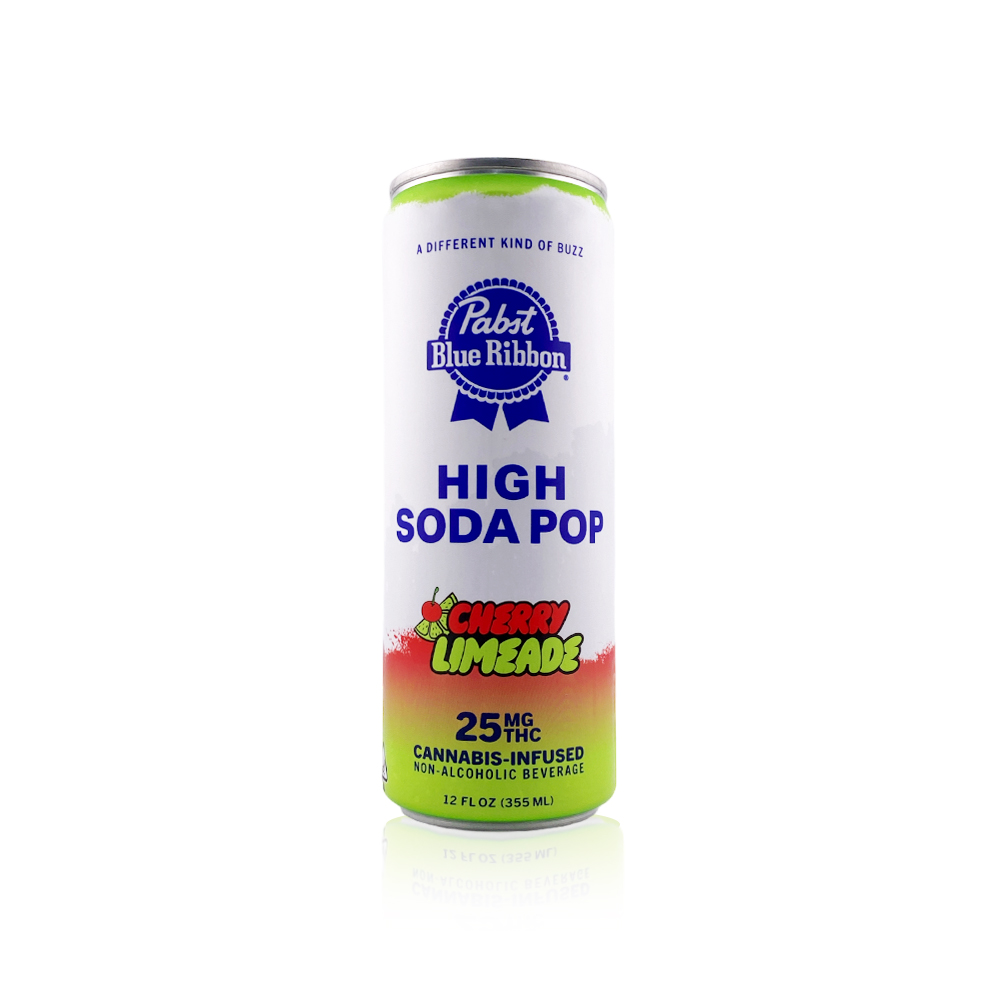 PABST - Drink - Cherry Limeade - High Soda - 25MG