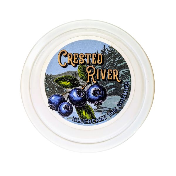 Crested River- Blueberry Gummies (50mg)
