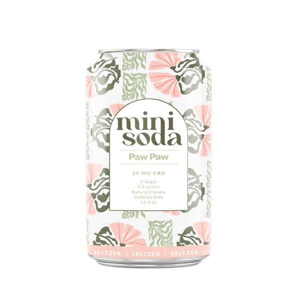 Mini Soda- Paw Paw CBD Drink (25mg)