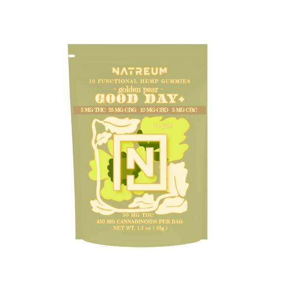 Natreum Good Day Golden Pear THC Gummy