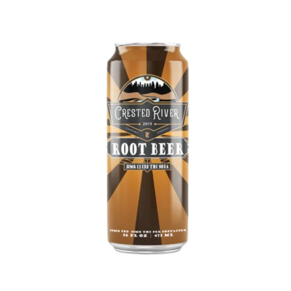 Crested River- Root Beer Soda (1:1-THC/CBD)