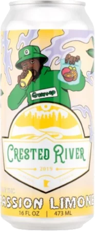 Homegrown Soda - Passion Limone 10mg THC 10mg CBG - 16oz