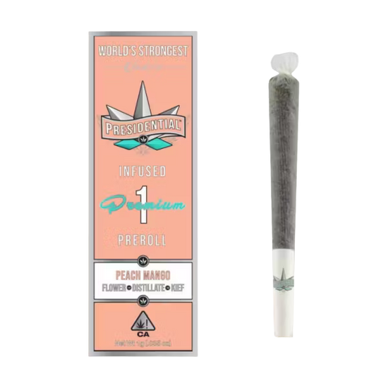 Presidential - Preroll - Peach Mango - 1G