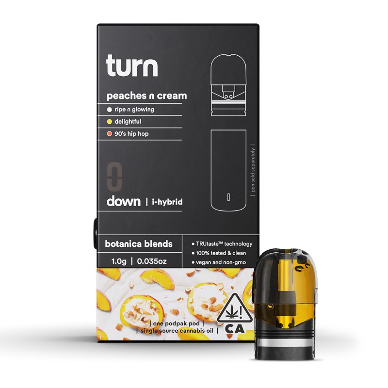 Turn Peaches & Cream (I/H) Pod 1g
