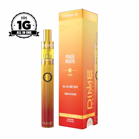 Dime I All-In-One | Live Reserve | Peach Mojito | 1g