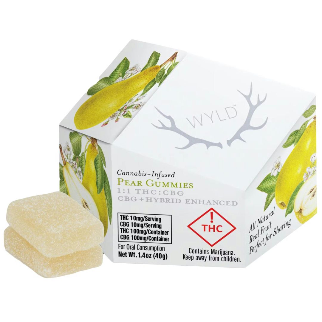 Edible: Pear (1:1 CBG Gummy) - 100mg