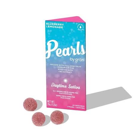 Grön 3:1 Blueberry Lemonade Pearls – Daytime Sativa