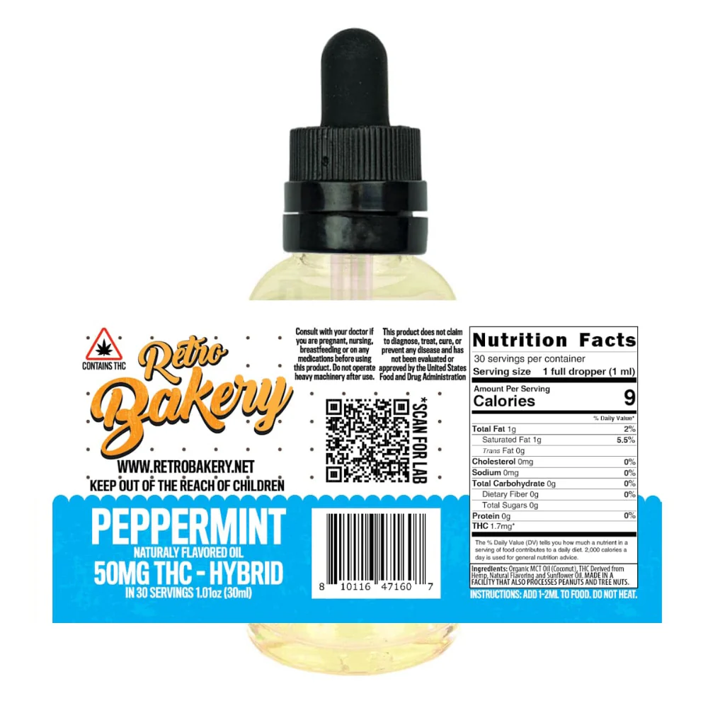 Peppermint Tincture 50mg